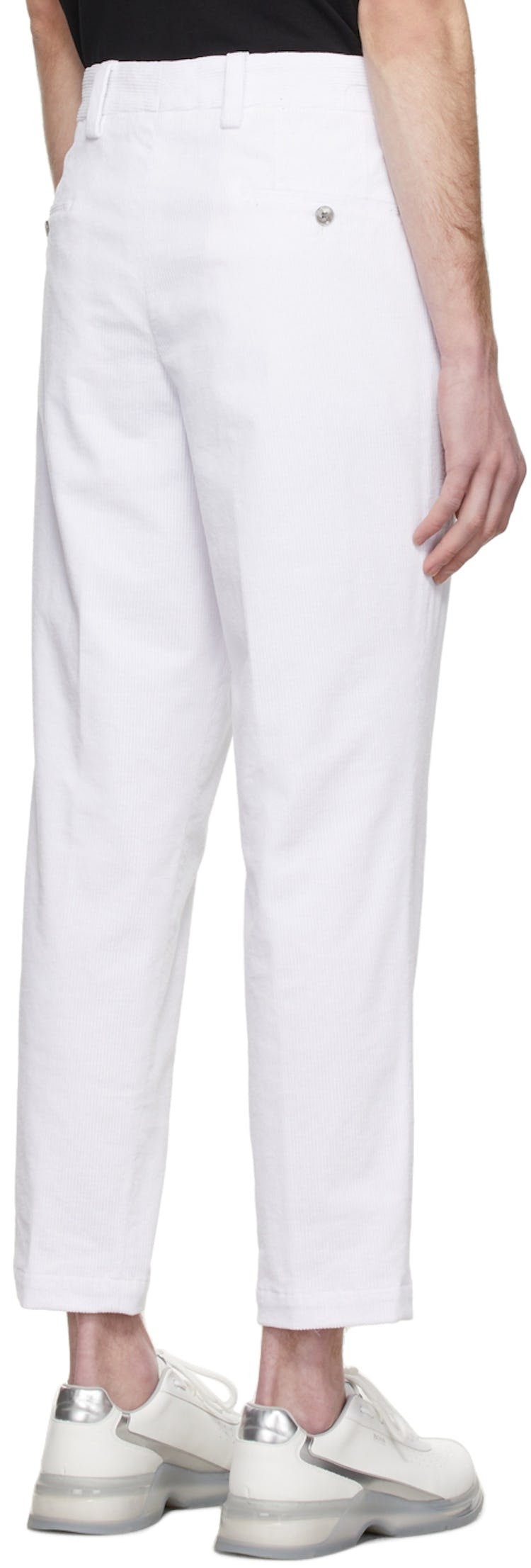 White Perin Trousers: additional image