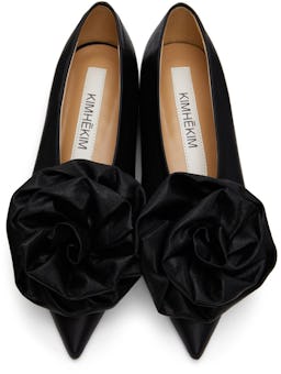 Black Rosamund Ballerina Flats: additional image