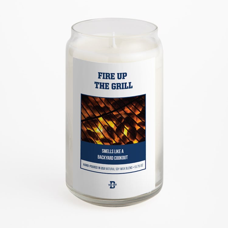 Fire Up The Grill Candle: image 1