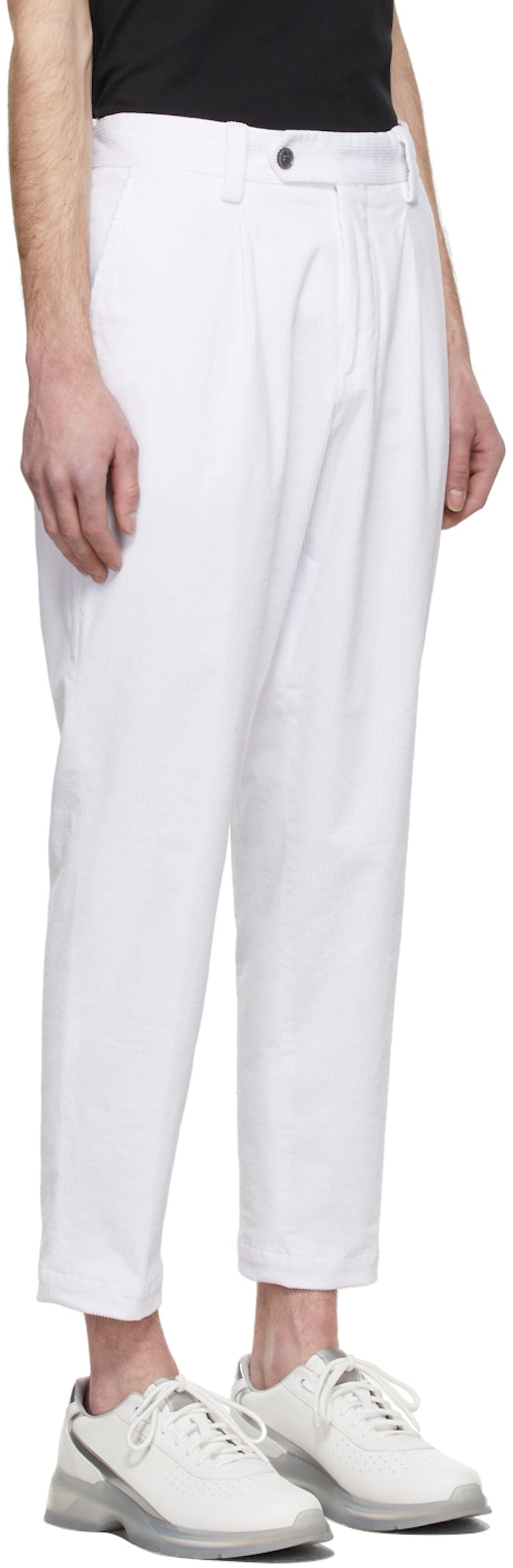 White Perin Trousers: additional image