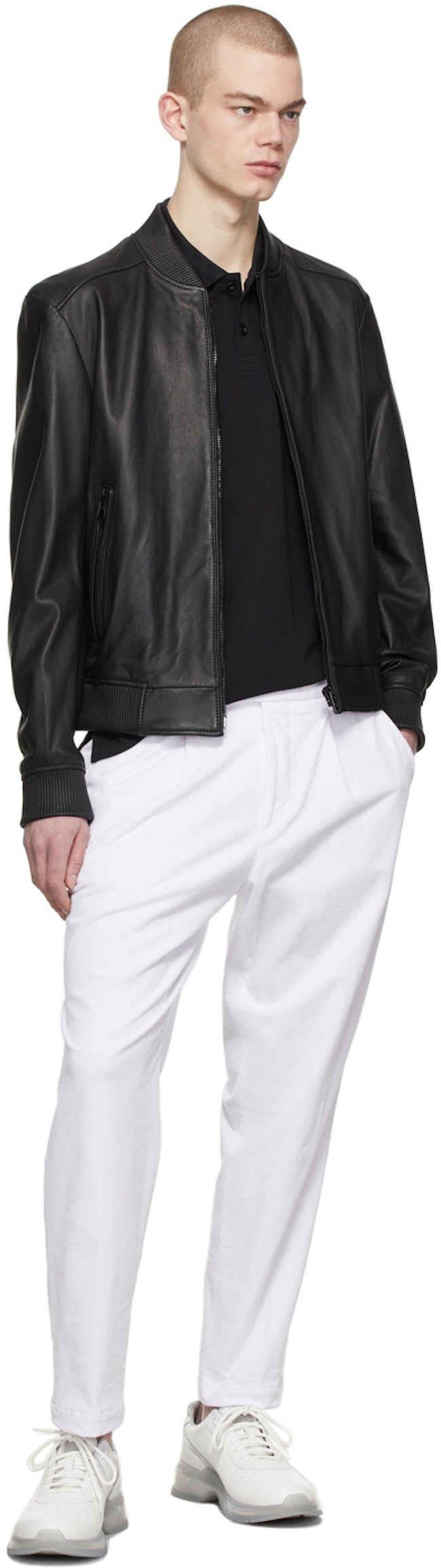 White Perin Trousers: additional image
