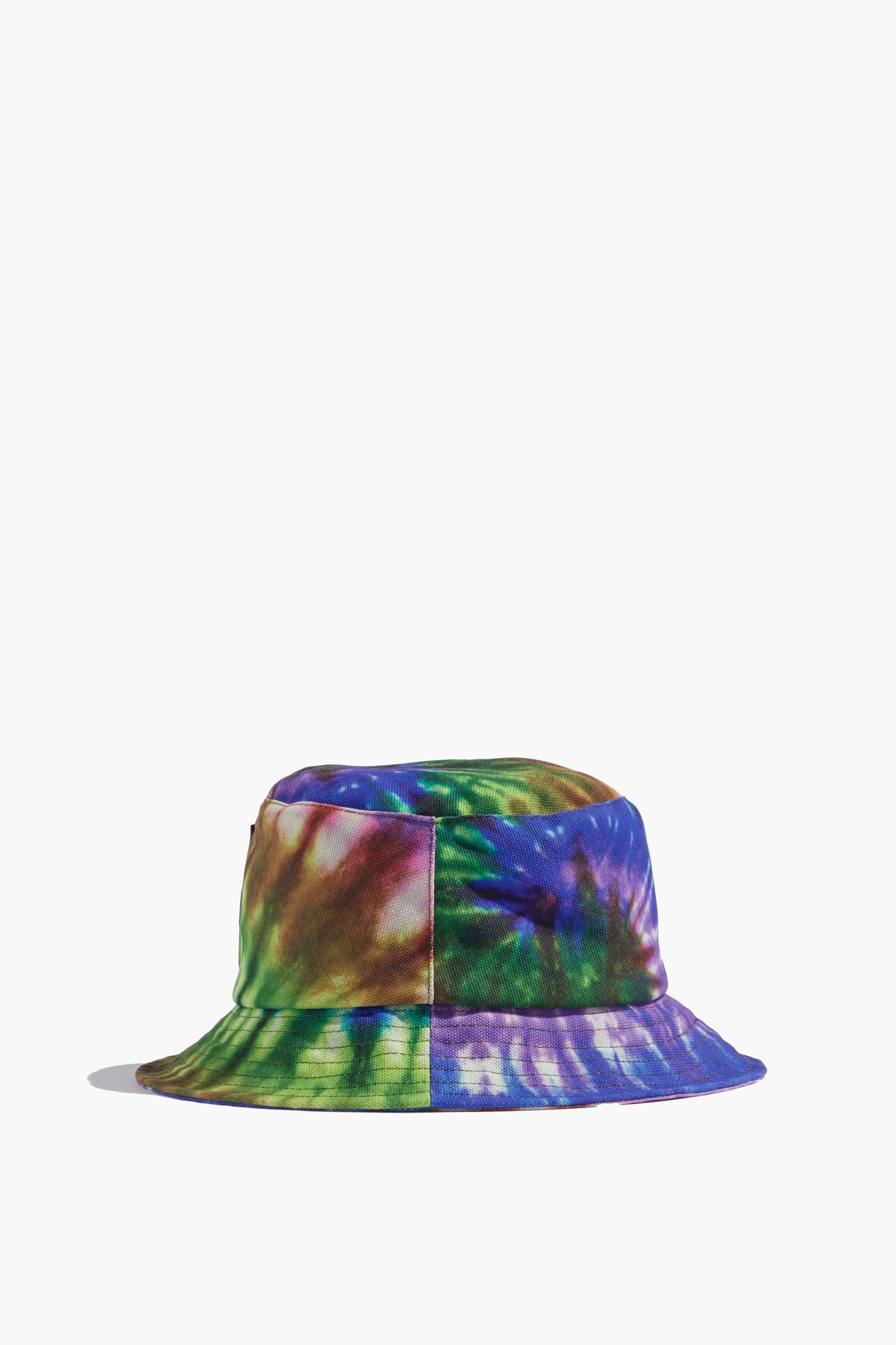 Bucket Hat in Pink Multi: image 1