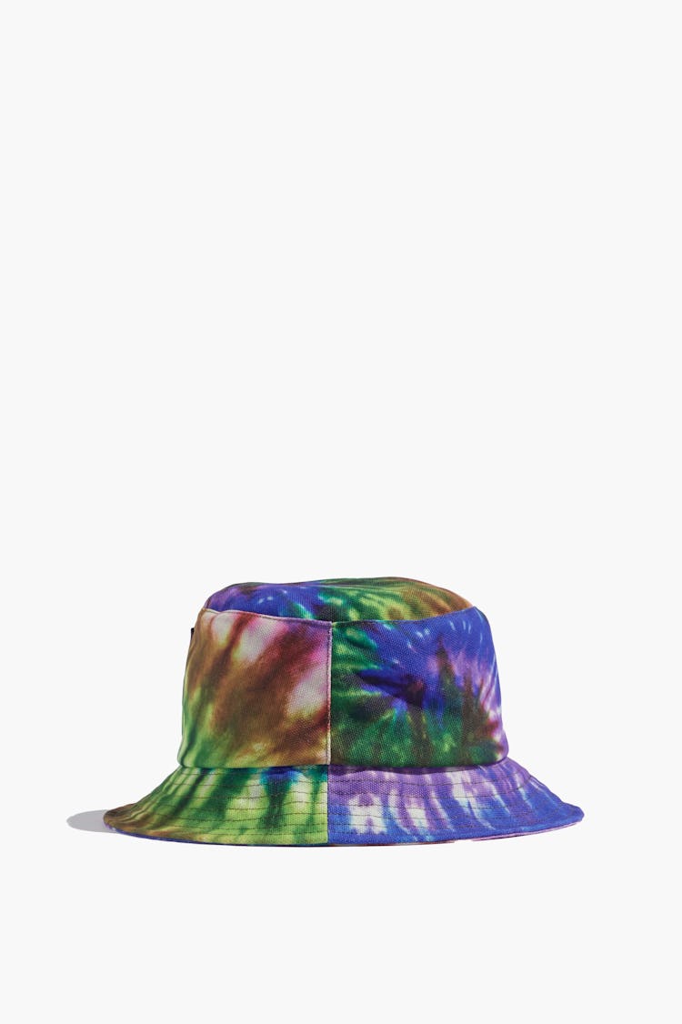 Bucket Hat in Pink Multi: image 1