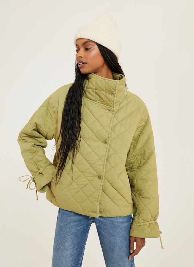 Quilted Jacket: image 1
