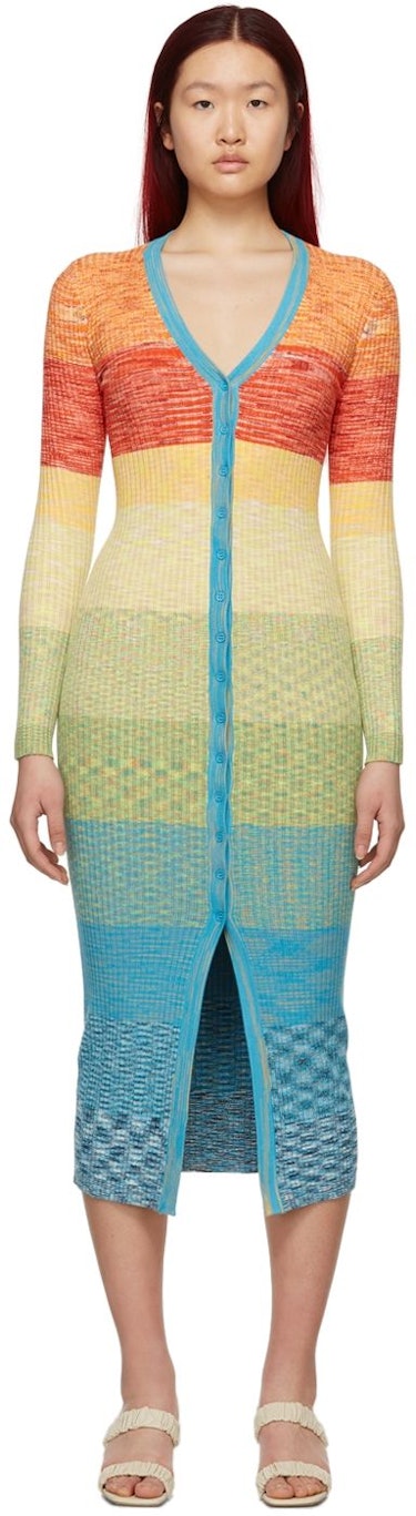 Multicolor Shoko Sweater Dress: additional image