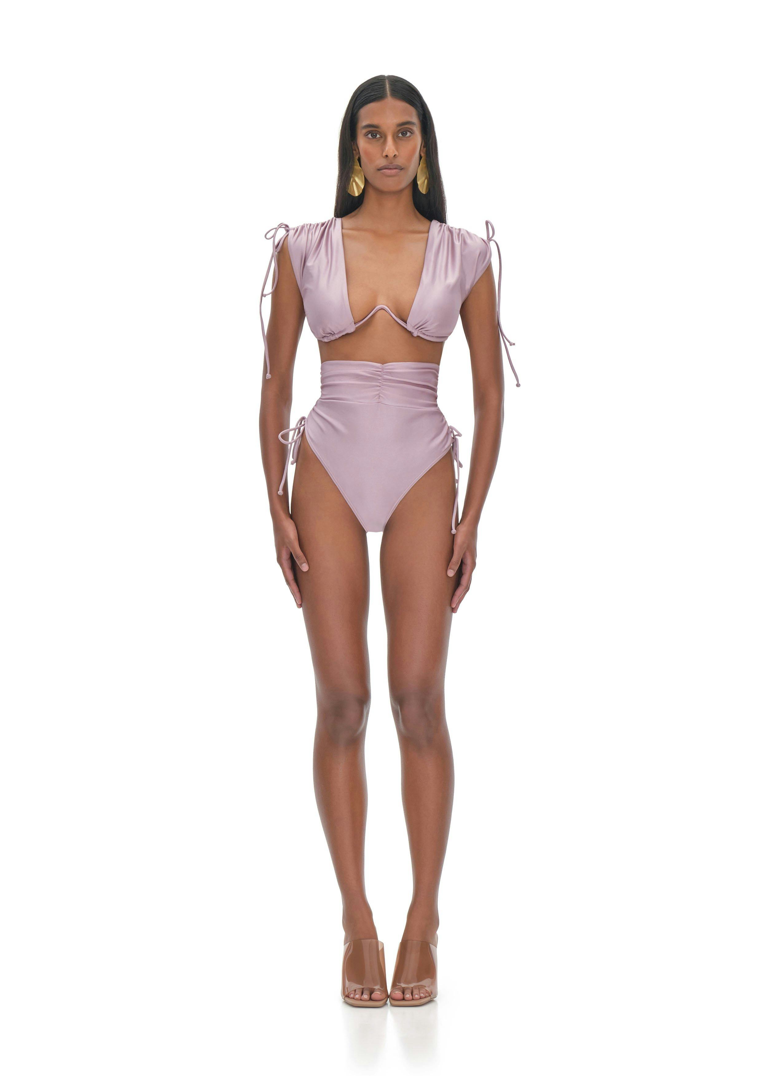 MENASA LILAC HIGH RISE BIKINI: image 1