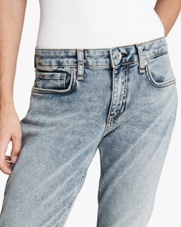 Dre Low-Rise Slim Boyfriend Jeans: additional image