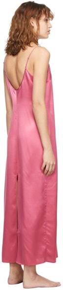 Pink Slip Mid-Length Dress: additional image