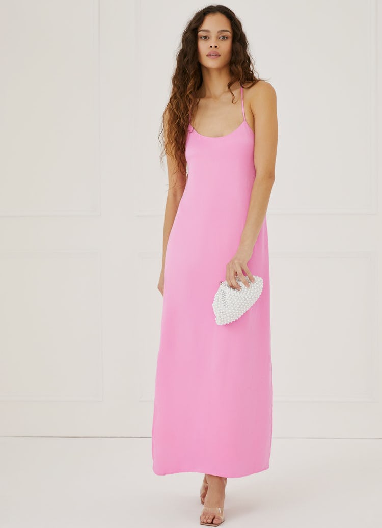 Silky Essential Slip Dress: image 1