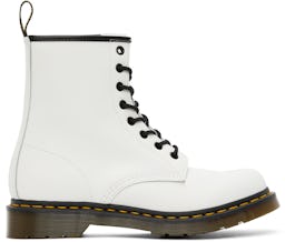 White 1460 Boots: image 1