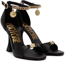Black Flair Heeled Sandals: additional image