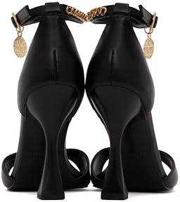 Black Flair Heeled Sandals: additional image