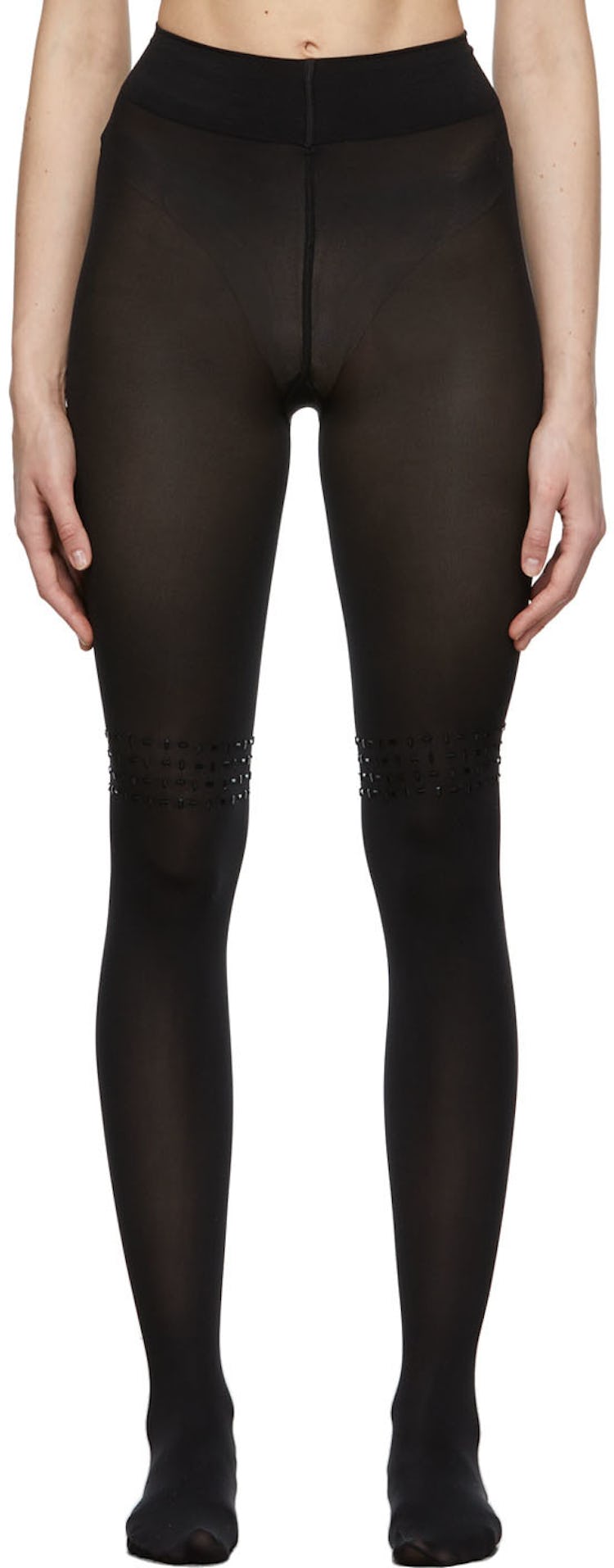 Black Gilda Tights: image 1