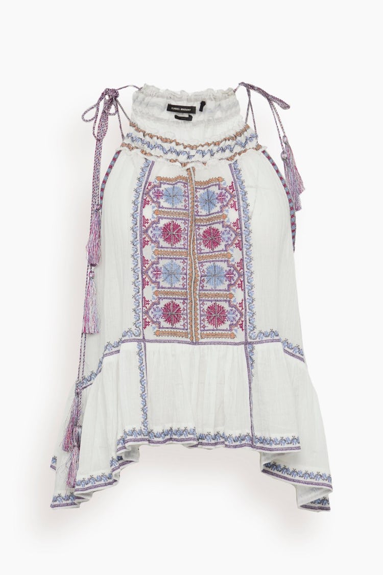 Cornelia Top in White: image 1