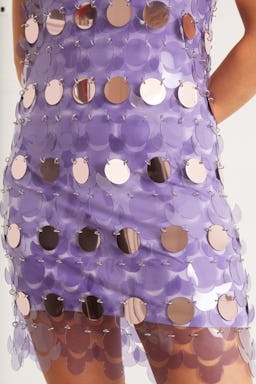 Sleeveless Dress in Lilac: additional image