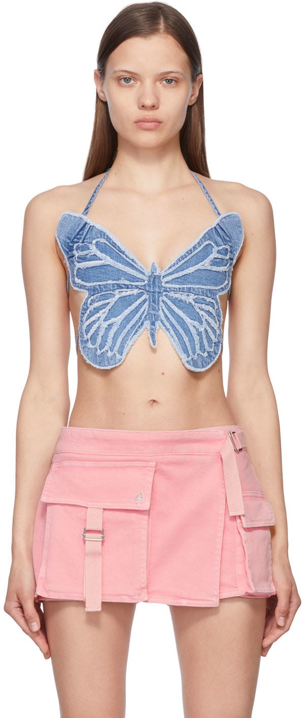 Blue Denim Top: image 1