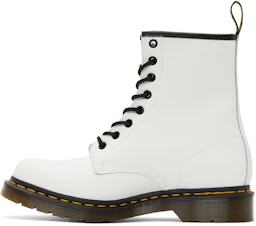 White 1460 Boots: additional image