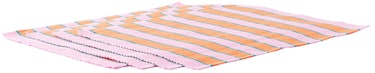 Pink & Orange Stripe Placemat Set: additional image