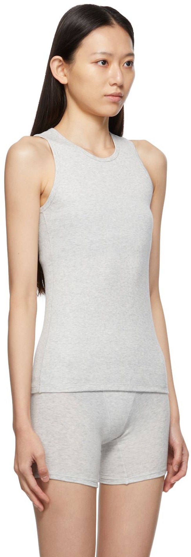 Grey Boyfriend Tank Top: additional image