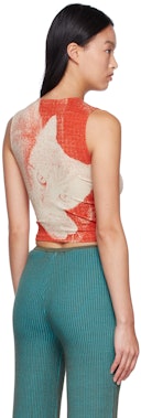 Red Chloe Tank Top: additional image