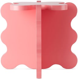 SSENSE Exclusive Pink Mini Curvy Table: image 1