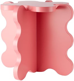 SSENSE Exclusive Pink Mini Curvy Table: additional image