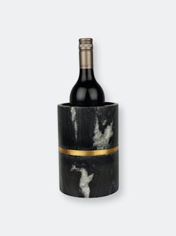 Magnolia Black Marble Wine Cooler: additional image