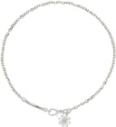 Silver Mini Flower Necklace: image 1