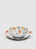 Marigold In Glaze Print Dinnerware, Set of 12: additional image