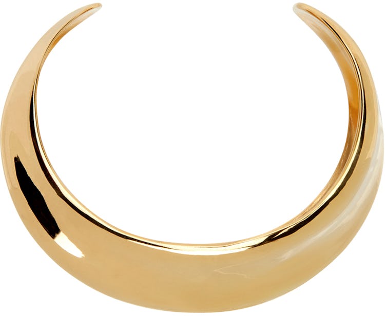 Gold Twist Cuff Bracelet: additional image