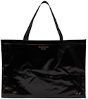 Black Oilcloth Tote: additional image