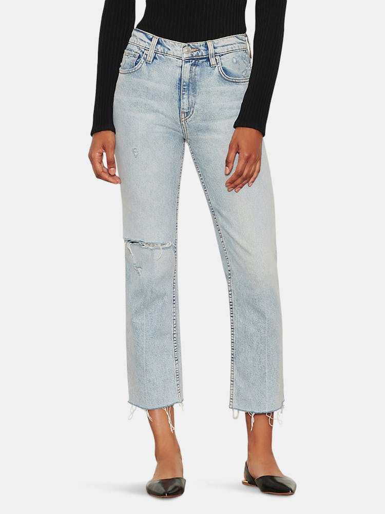 Remi High-Rise Straight Crop Jean: image 1