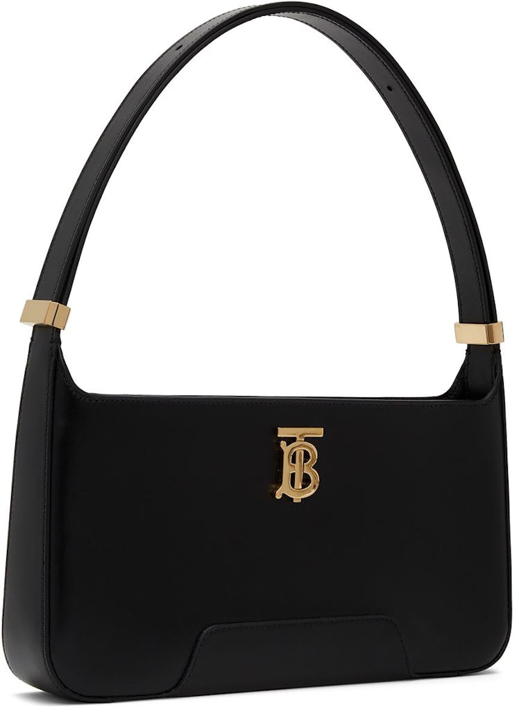 Black TB Shoulder Bag: image 1