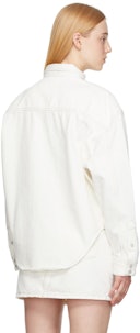 White Denim Jacket: additional image