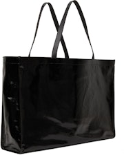 Black Oilcloth Tote: image 1