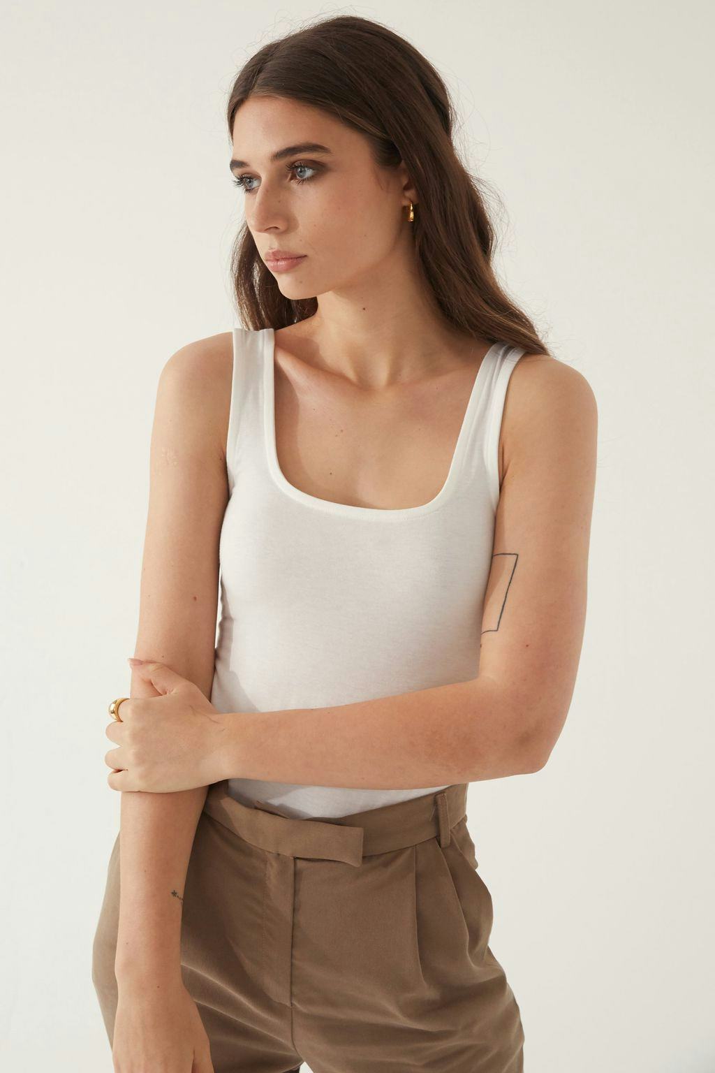 Square Neck Tank: image 1