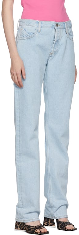 Blue Boyfriend Jeans: additional image