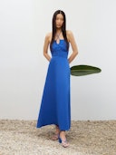 Draped Linen Dress: additional image