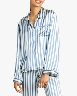 Ruthie Silk Pajama Top: image 1