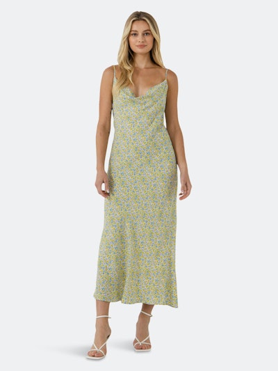 Floral Midi Dress: image 1