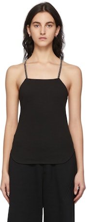 Black 'Fujiko' Tank Top: image 1