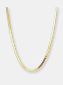 Herringbone Chain Necklace (16"): image 1