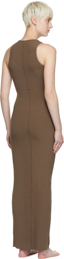 Brown Modal Maxi Dress: additional image