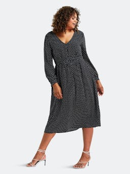 Georgiana Spot Dress: additional image