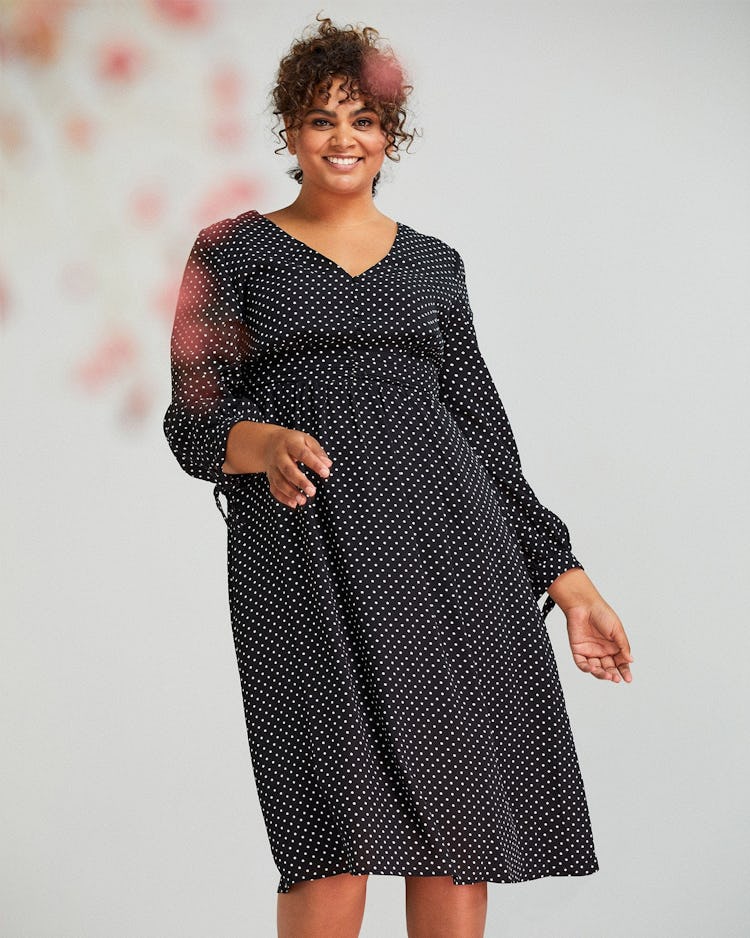 Georgiana Spot Dress: additional image