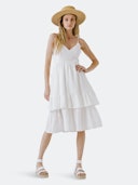 Two Tiered Midi Dress: additional image