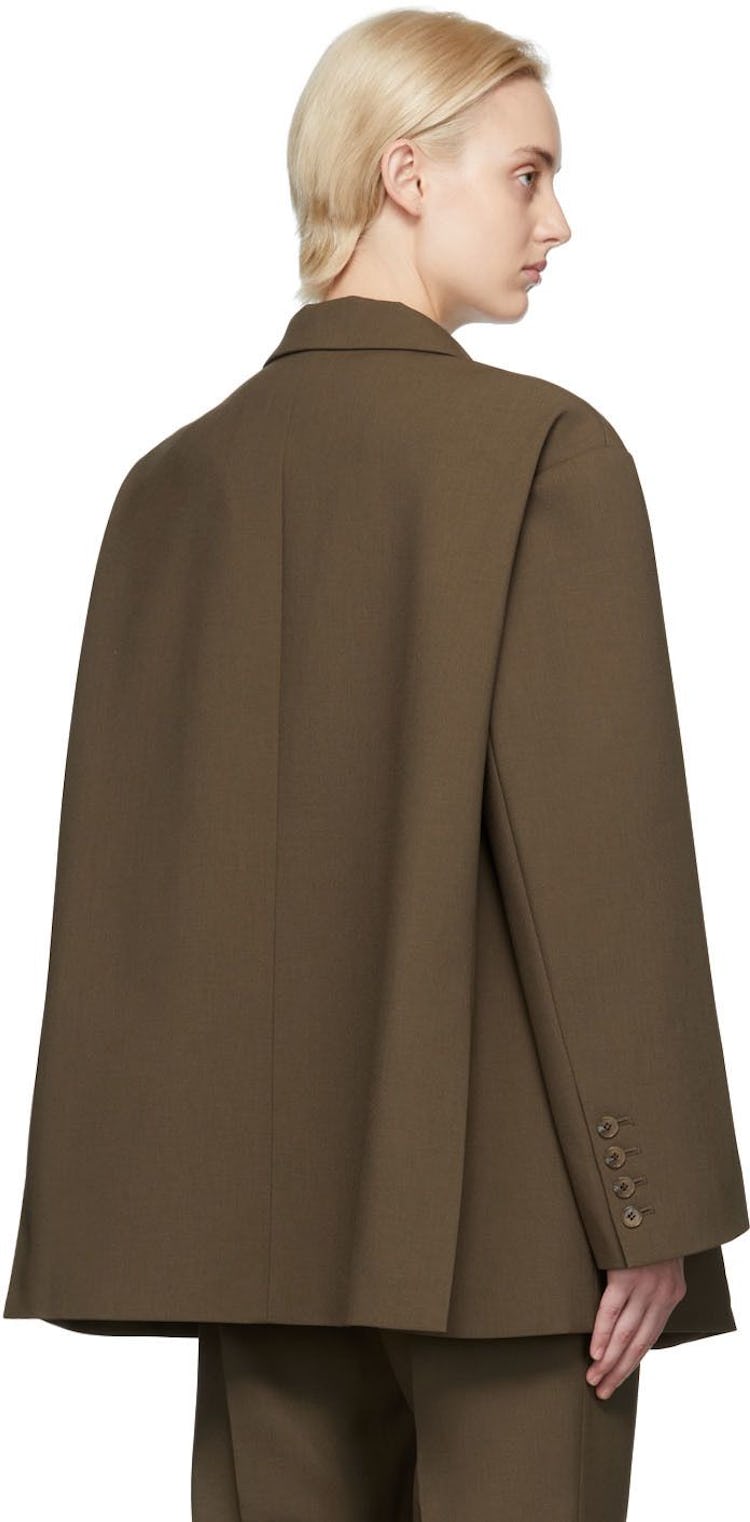 Brown Bea Boxy Blazer: image 1