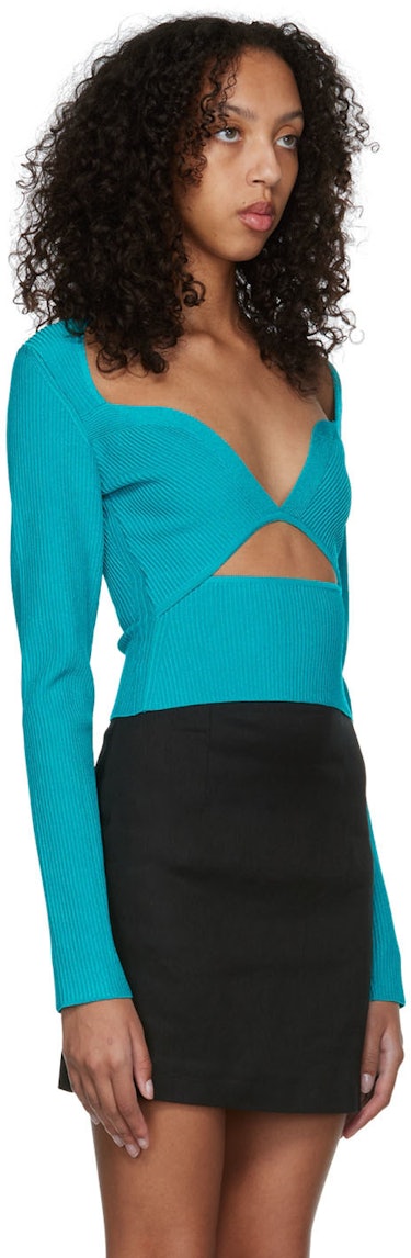 Blue Feria Sweater: additional image