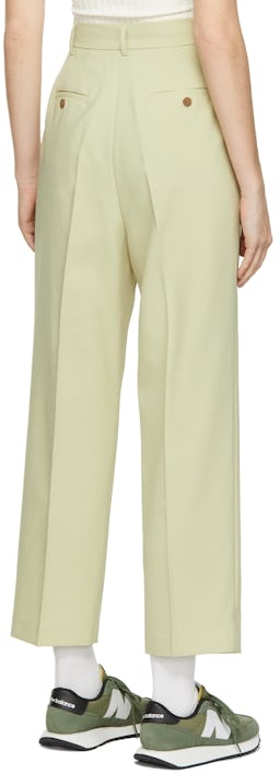 Green Bea Suit Trousers: additional image