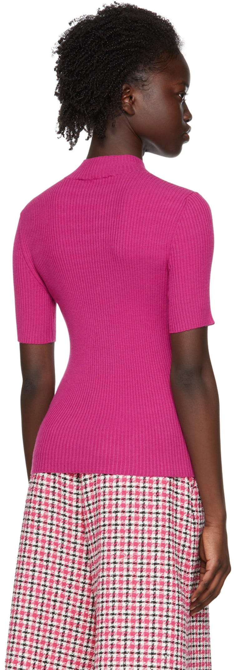 Pink Viscose Sweater: additional image